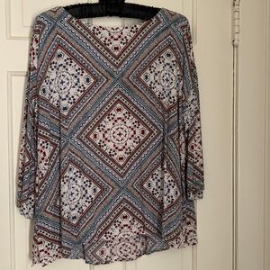 button back blouse
